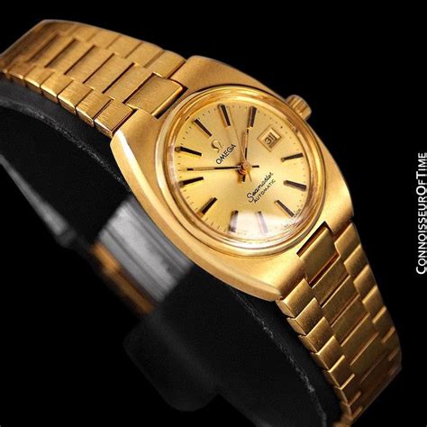 women's omega gold watch|omega seamaster ladies.